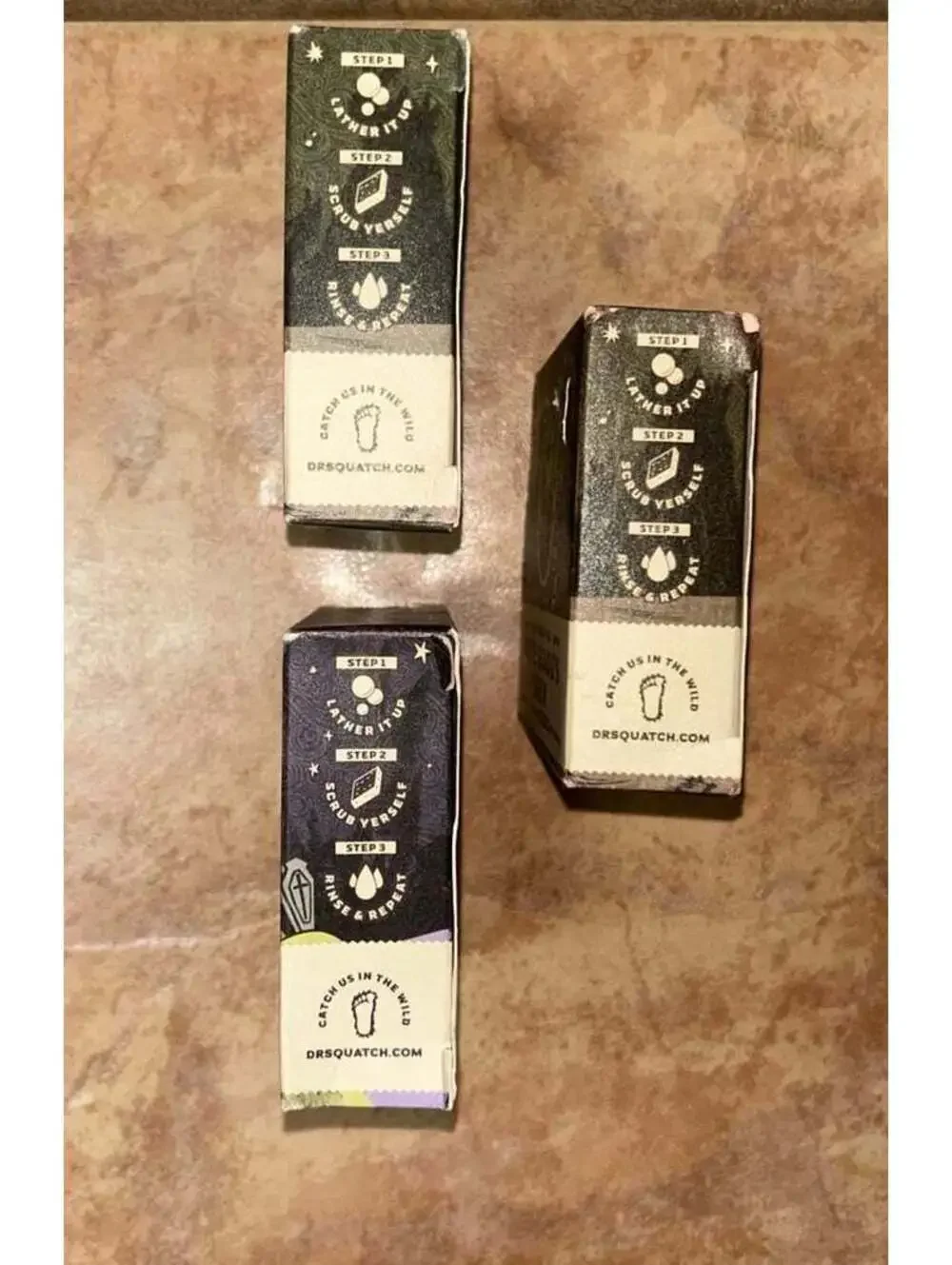 Dr. Squatch The Nightmare Before Christmas Soap Lot of 3 – Limited Edition